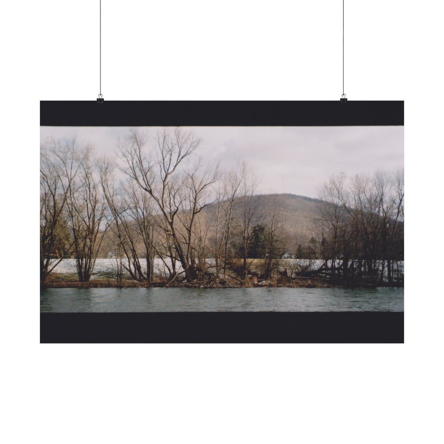 Salamanca NY River Film Matte Posters Print - Matte Horizontal Posters 36x24