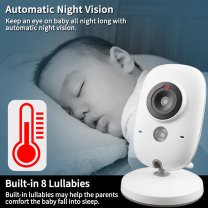 Wireless Digital Two-way Baby Monitor Intercom