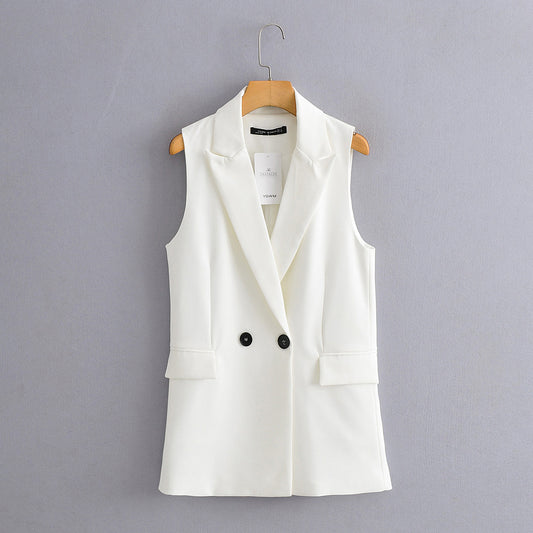 Celebrity Style Blazer Vest For Women