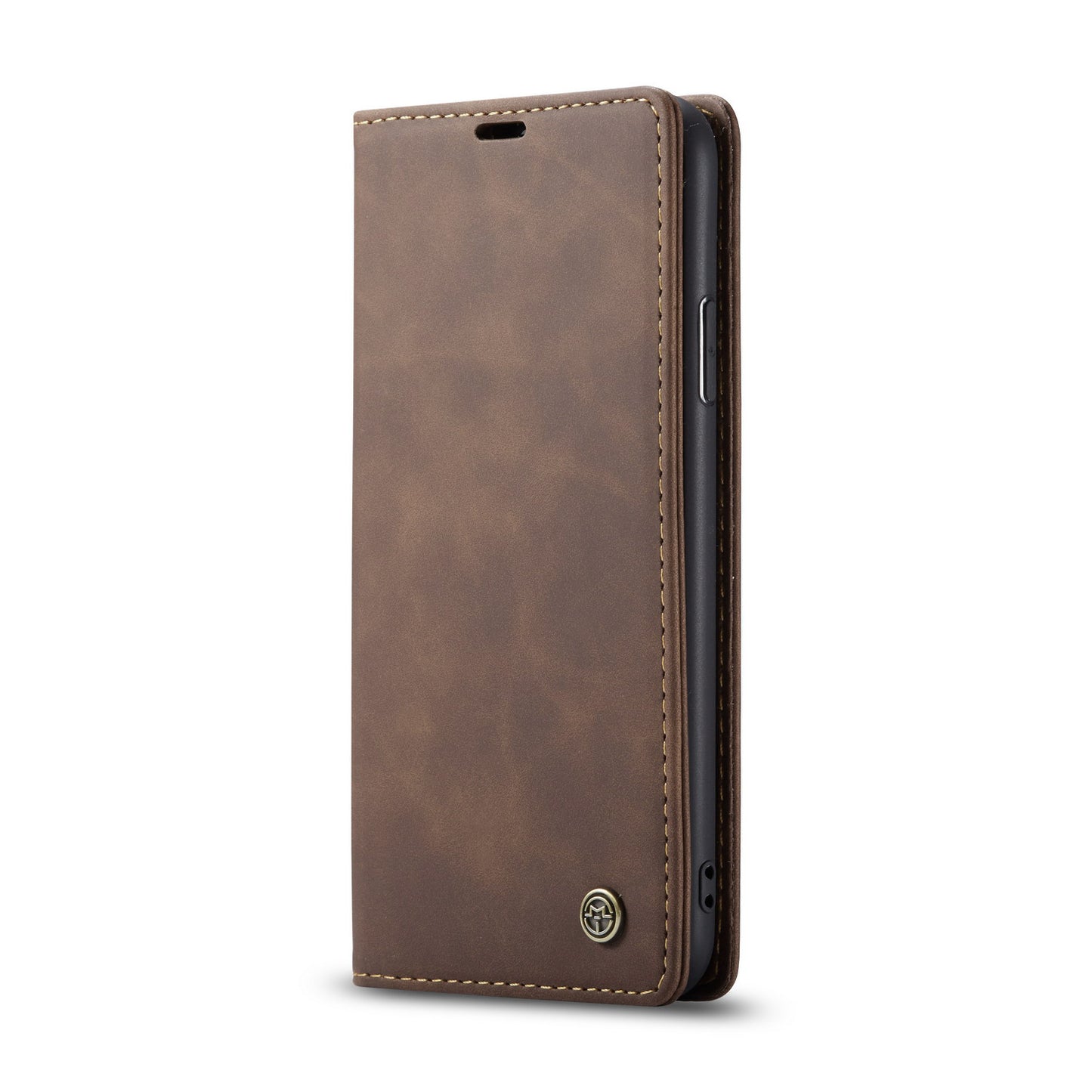 Luxury Vintage Flip Wallet Case for iPhone – Anti-Drop, Soft Leather, - StarLuxeTrend