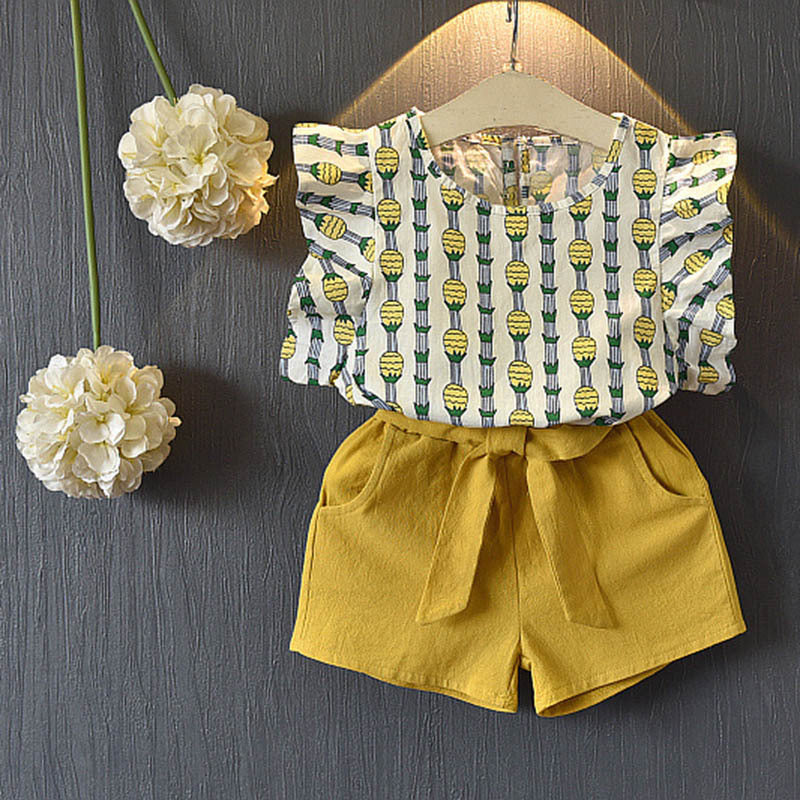 Stylish Girl's Two-Piece Outfit