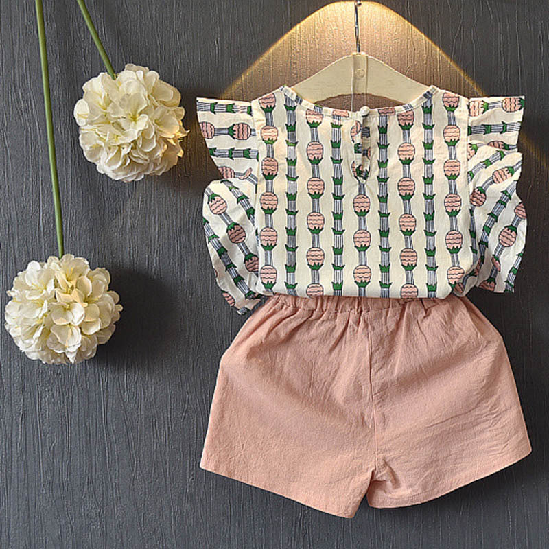 Stylish Girl's Two-Piece Outfit