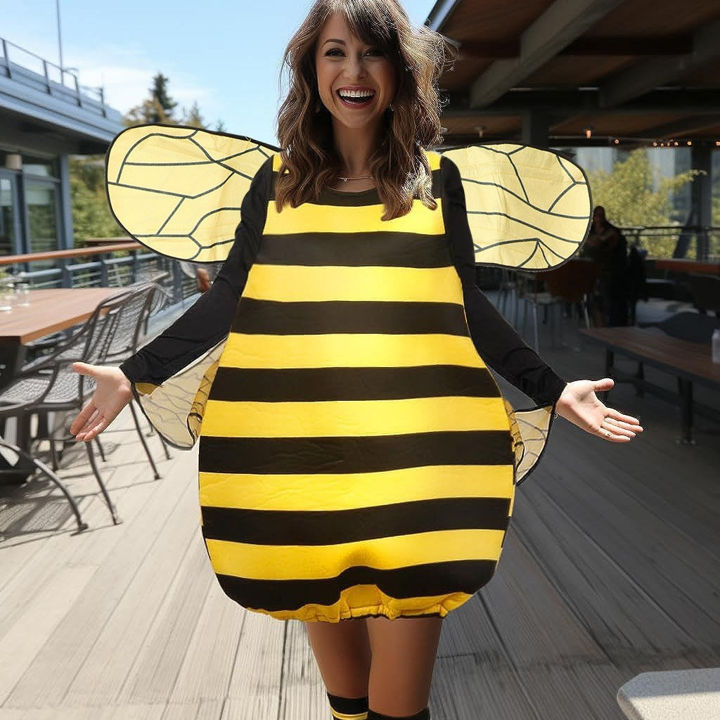 Halloween Bee Ladybug Adult And Children Festival Costume