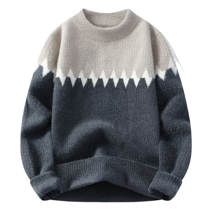 SLT Men's Thick Knitwear Sweater