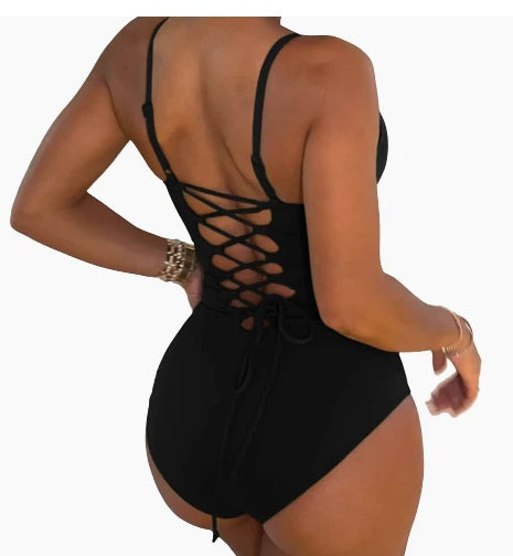 Sexy Backless One-piece Bikini