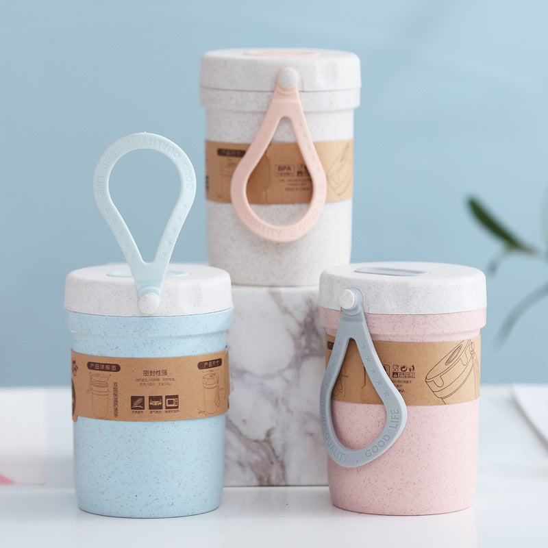 Plastic Microwaveable Sealing Straw Cup - StarLuxeTrend