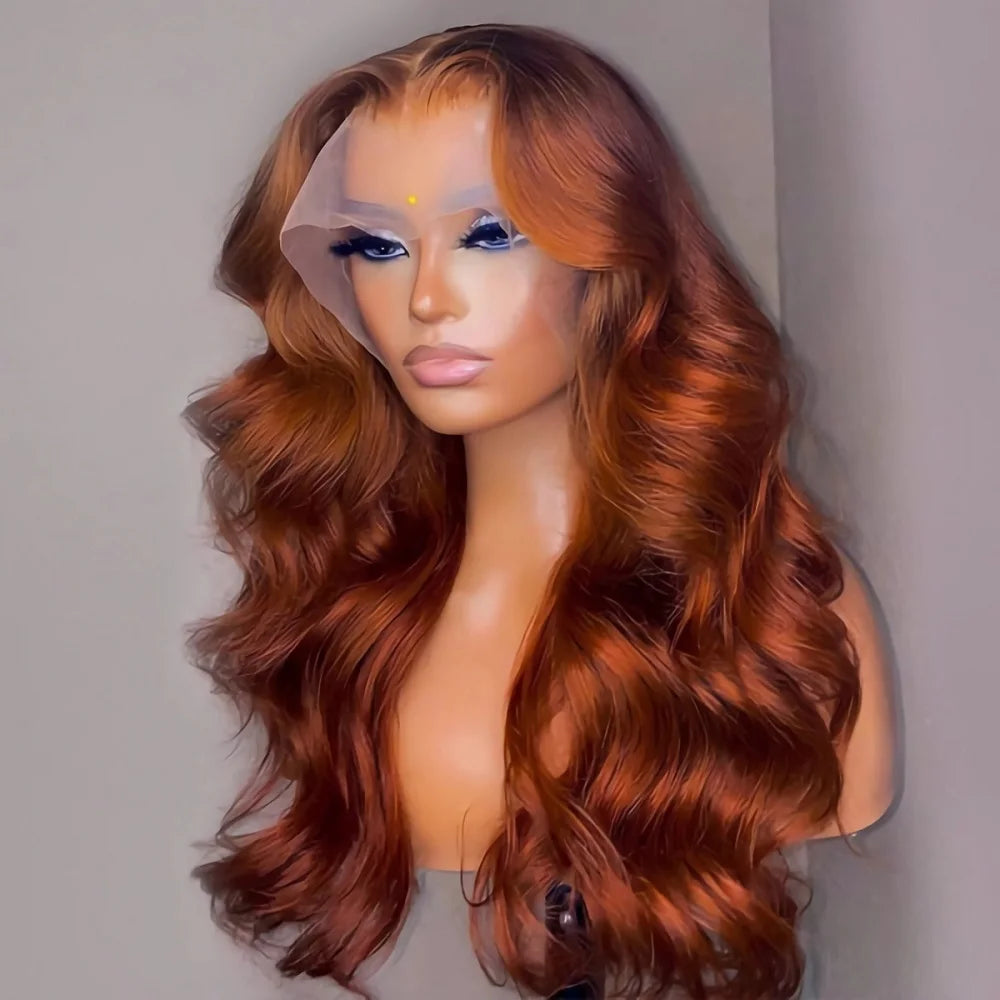 Pre Plucked 180% Density HD Lace Frontal Human Hair Wig