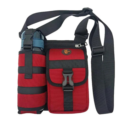 Shoulder Bag with Water Bottle Holder