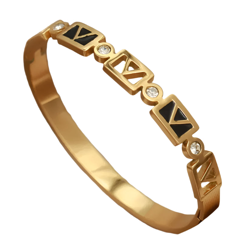 Gold Plated Elegant Cuff Bracelet for Women