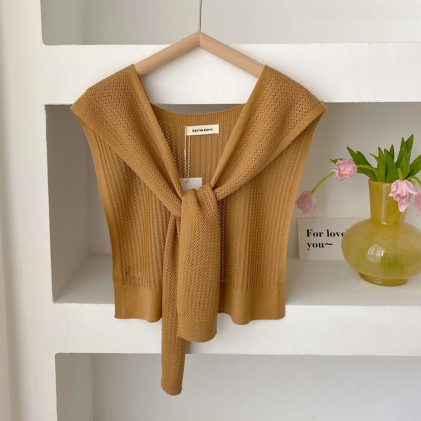 2025 Women’s Knitted Hollow Out Summer Shawl