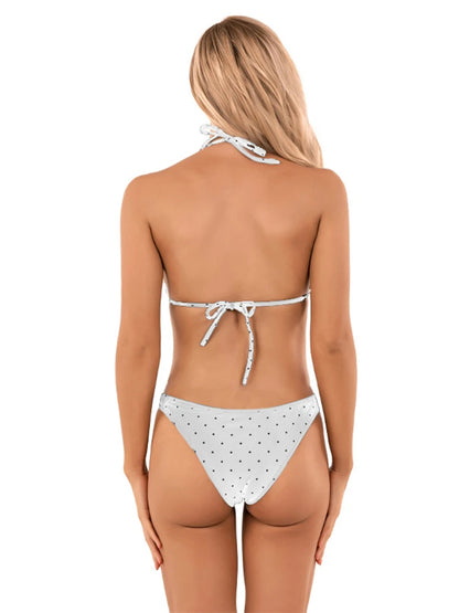 Elegant Vintage Dot Bikini