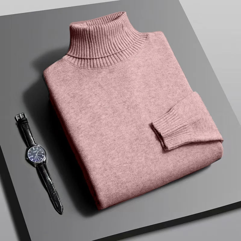 Men’s Slim Fit Turtleneck Sweater