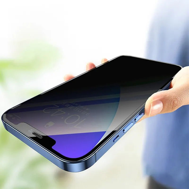 Anti-Spy Privacy Tempered Glass Screen Protector for iPhone 14,13,12,11 Pro Max & Mini