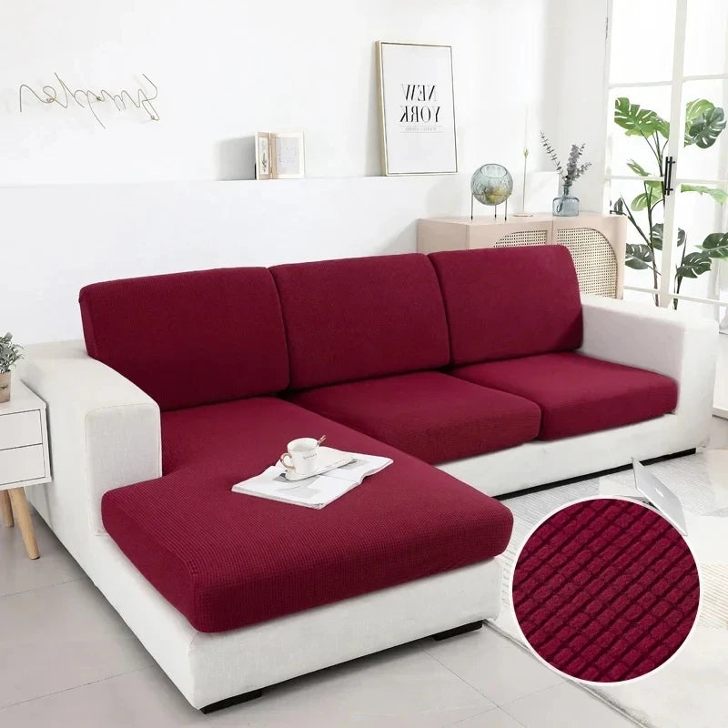 Non-Slip Thick Machine Wash Fitted Sofa Cover