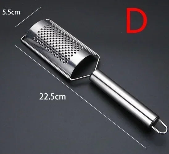 Multi-Purpose Hand-Held Food Grater