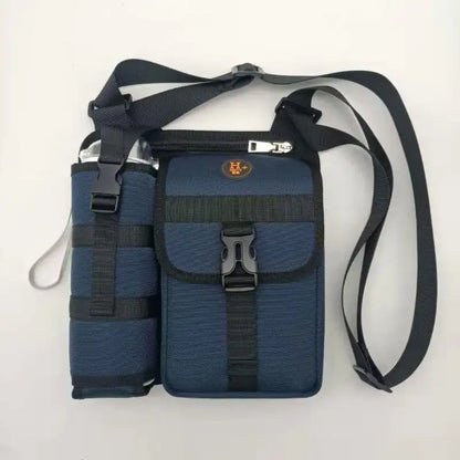 Shoulder Bag with Water Bottle Holder