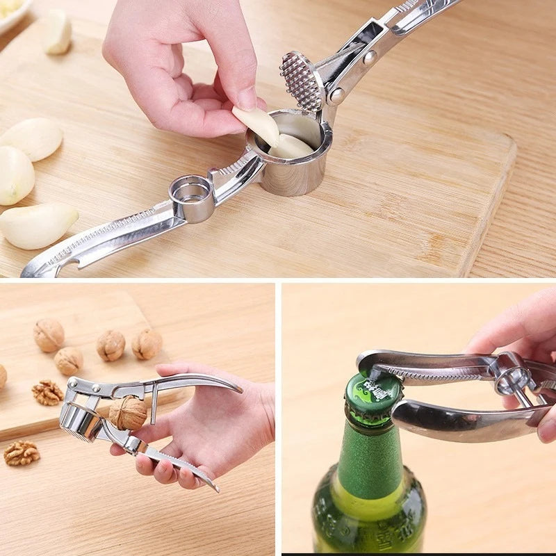 Stainless Steel Garlic Press