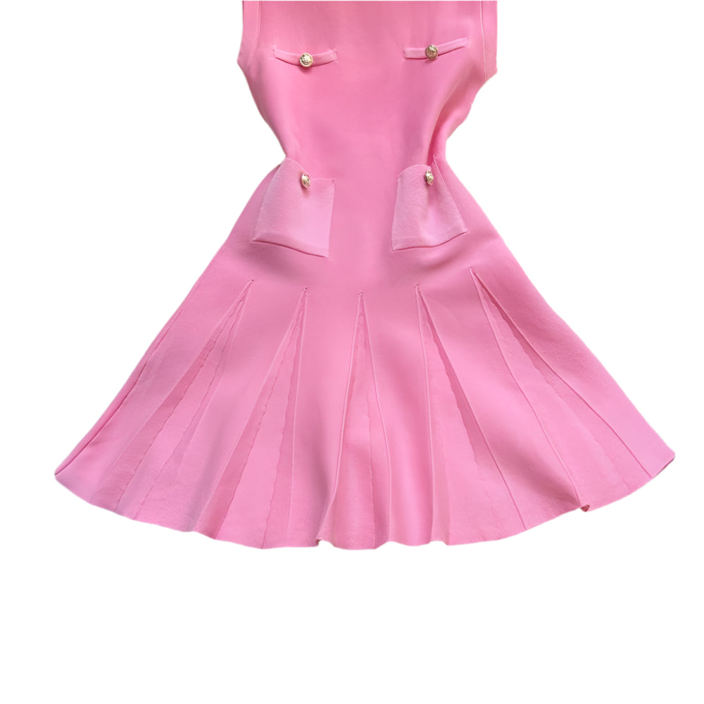 Summer Mini Dress – Sleeveless Party Dress