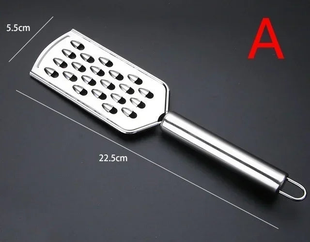 Multi-Purpose Hand-Held Food Grater