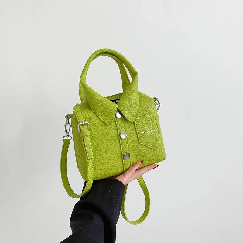Luxury PU Leather Square Shoulder & Crossbody Bag – Stylish & Compact Handbag for Women - StarLuxeTrend
