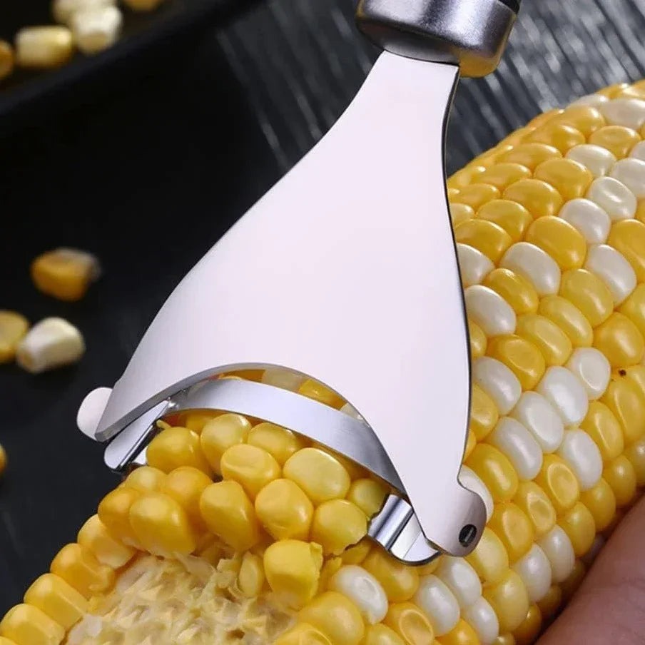 Stainless Steel Corn Grater – Fast & Easy Kernel Removal Tool