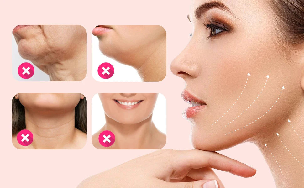 Reusable V-Line Face Strap – Double Chin Reducer, V Shaped Lifting Mask.