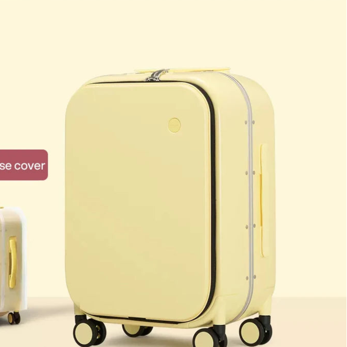 Mixi Patent Design Aluminum Frame Suitcase