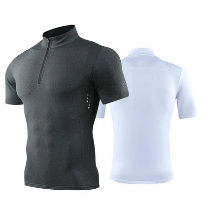 Breathable Fitness Shirt with Quick Dry Compression For Men