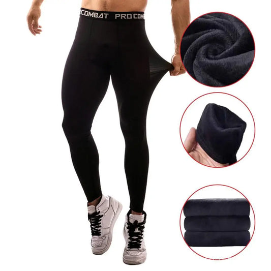 New Men's Compression Fitness Pants