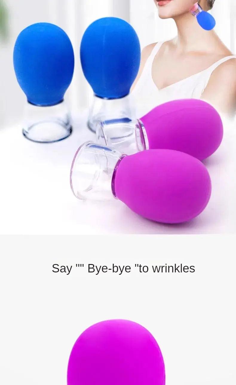 Silicone Cupping Massage Tool For the Face, Neck ,Eye - StarLuxeTrend