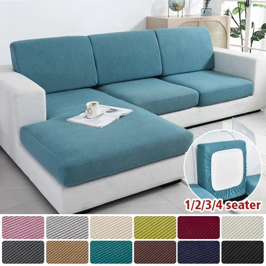 Non-Slip Thick Machine Wash Fitted Sofa Cover