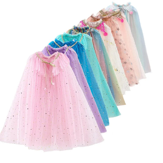 Elegant Dress Cape Costume for Girls - StarLuxeTrend