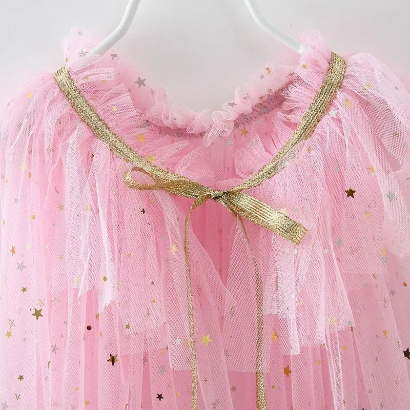 Elegant Dress Cape Costume for Girls - StarLuxeTrend