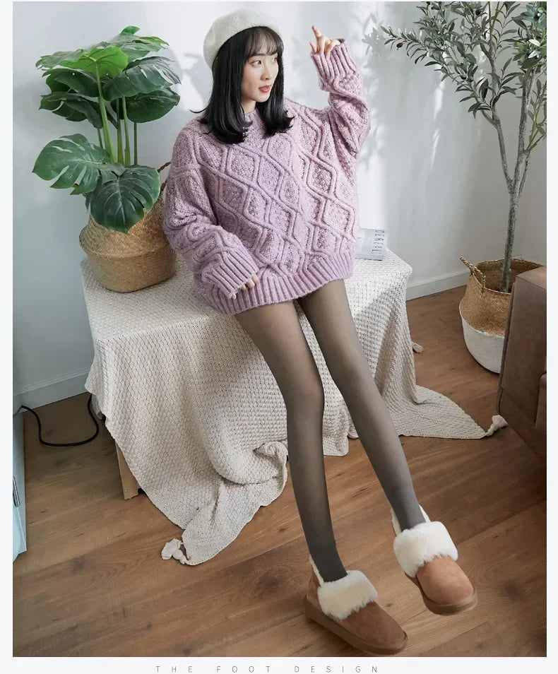 Thermal Sexy Translucent Pantyhose~Stockings - StarLuxeTrend