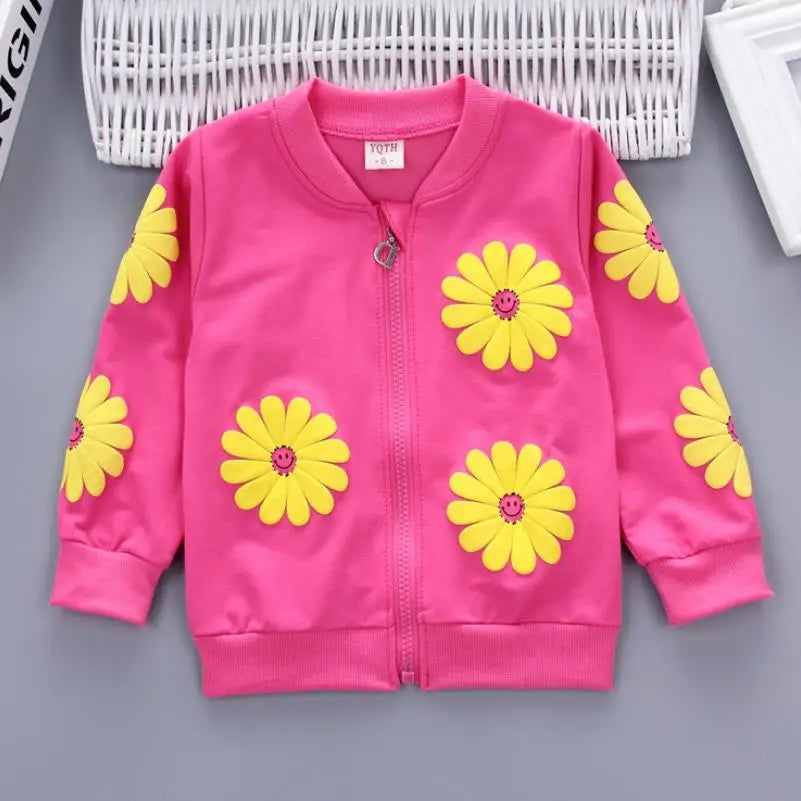 3-Piece Spring Outfit Set for Toddlers – Cotton Printed Unisex Clothing Set for Ages 4-6Y