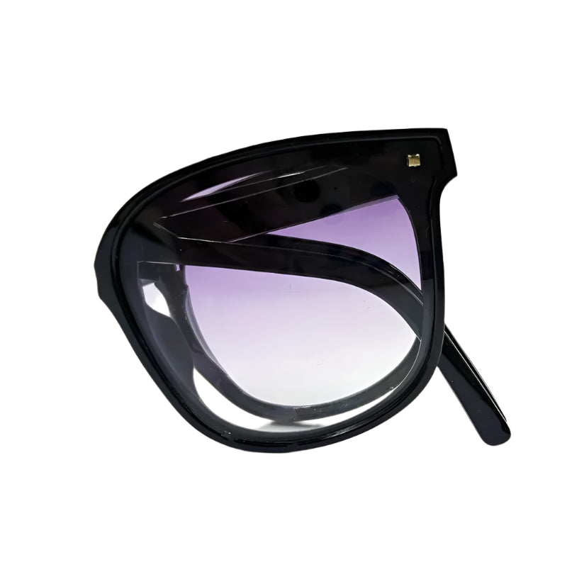 Foldable Unisex Square Sunglasses – Lightweight Portable UV Protection