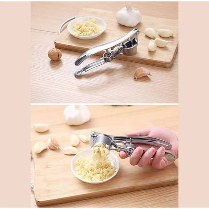 Stainless Steel Garlic Press