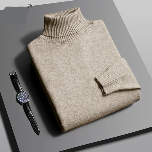 Men’s Slim Fit Turtleneck Sweater