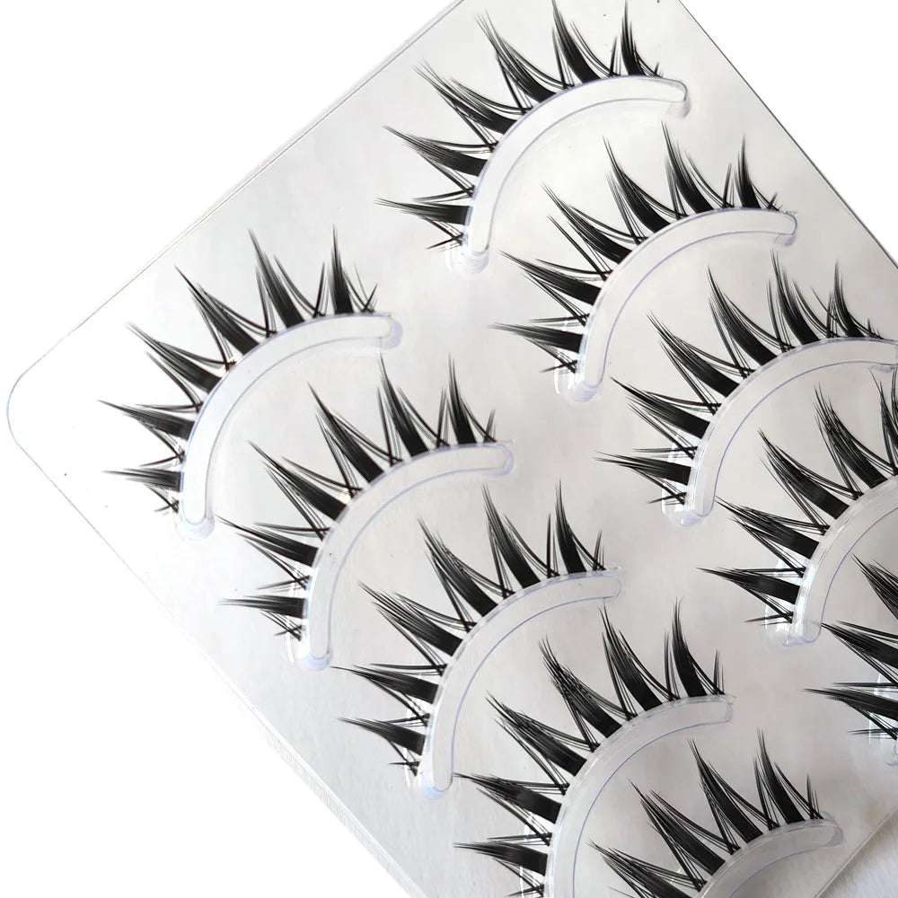 5 Pairs Natural Long Cat-eye False Eyelashes Extension - StarLuxeTrend