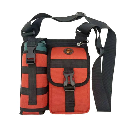 Shoulder Bag with Water Bottle Holder