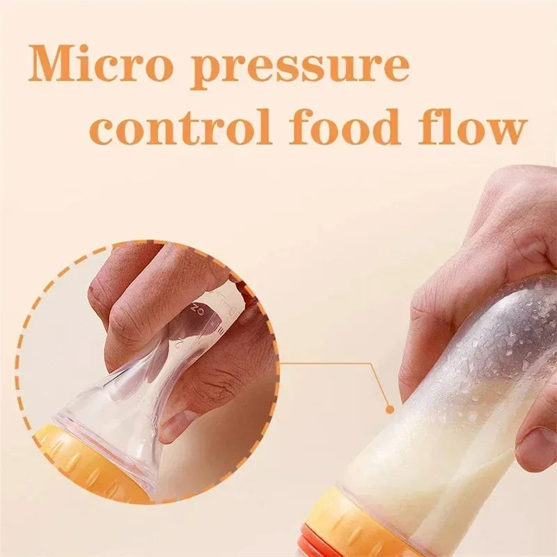 Baby Silicone Bottle Spoon - StarLuxeTrend