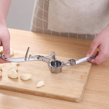 Stainless Steel Garlic Press