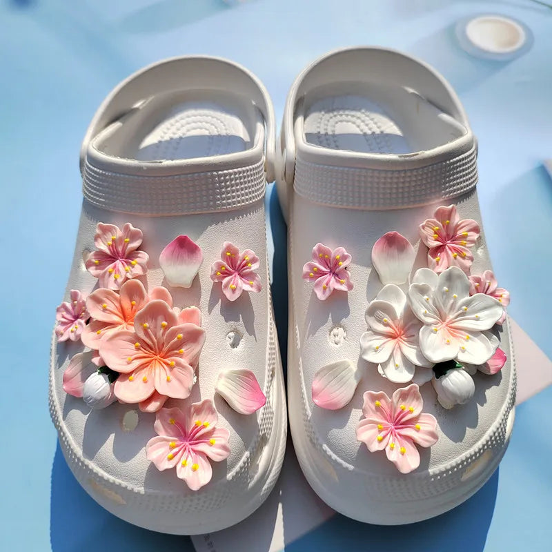 Cute Shoe Charms for Girls –  Stylish Floral Designs,Adorable Girls’ Accessories & Decorations - StarLuxeTrend