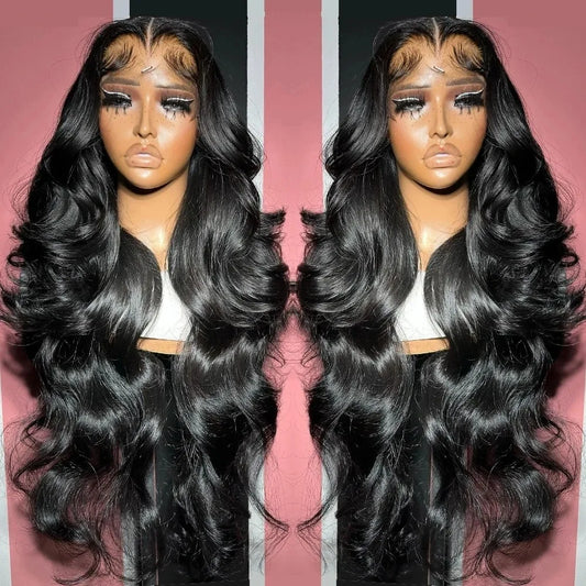 40 Inch 13x6 HD Transparent Lace Frontal Body Wave Human Hair