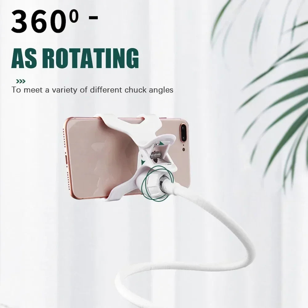 Gooseneck Cell Phone Holder,Universal 360° Flexible Phone Holder – Ultimate Hands-Free Convenience - StarLuxeTrend