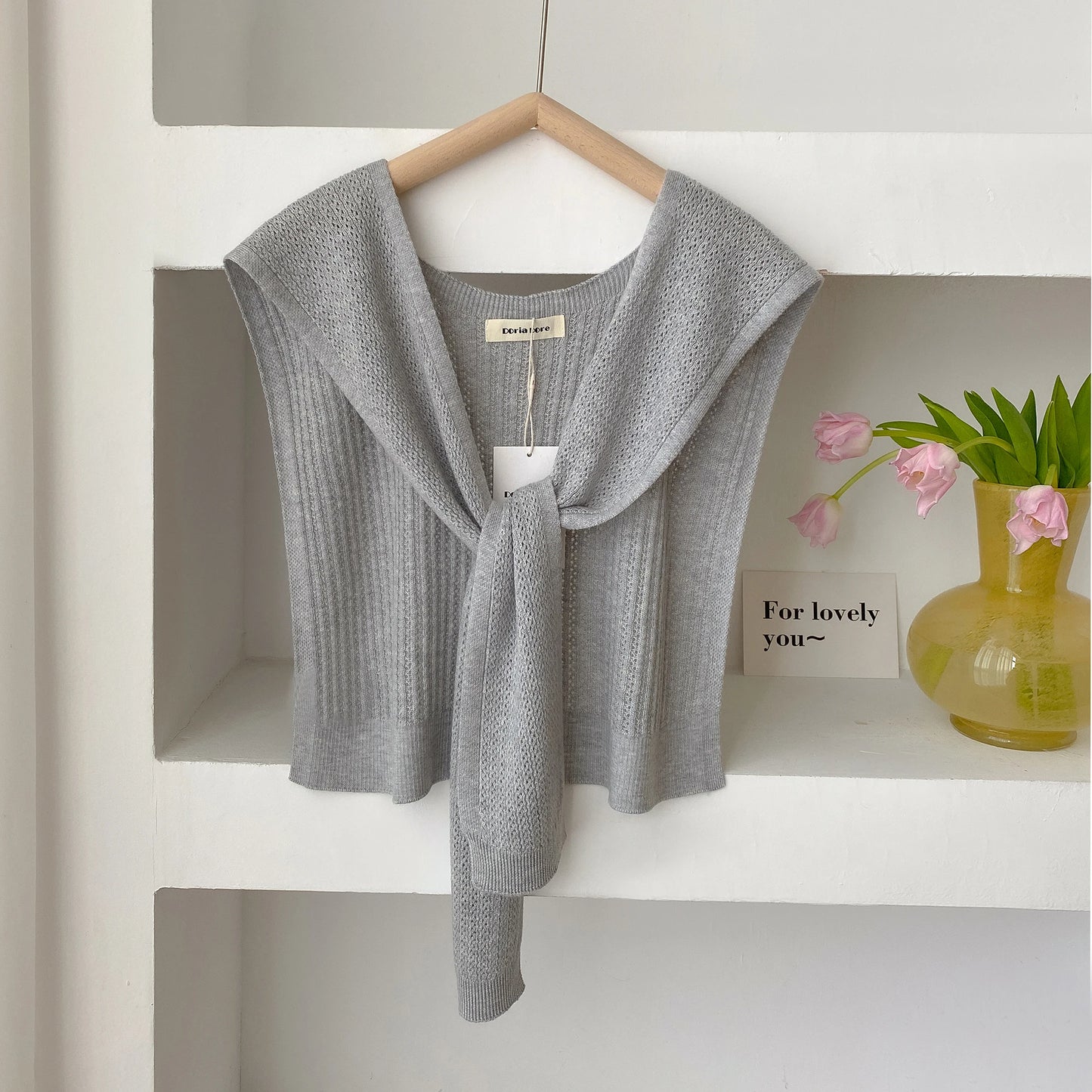 2025 Women’s Knitted Hollow Out Summer Shawl