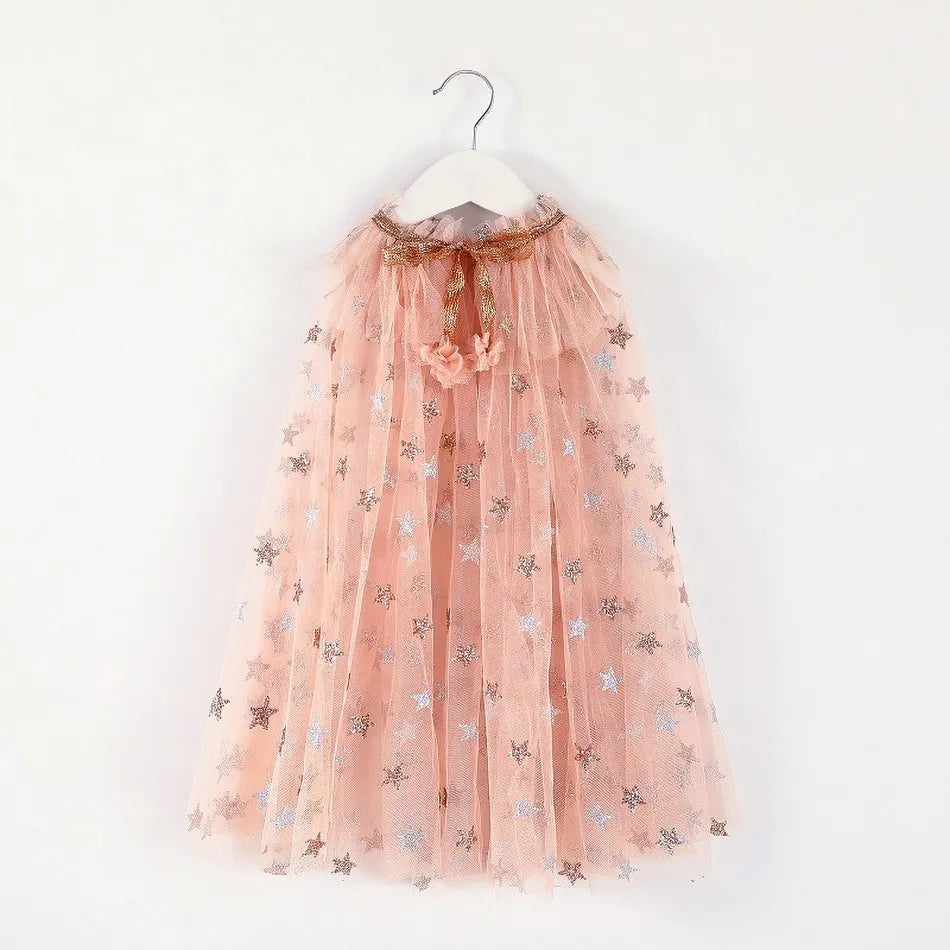 Elegant Dress Cape Costume for Girls - StarLuxeTrend