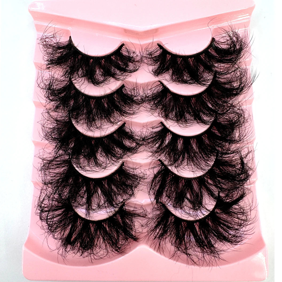 Fluffy Long 3D Faux Mink Lashes – Dramatic & Natural Volume False Eyelashes - StarLuxeTrend
