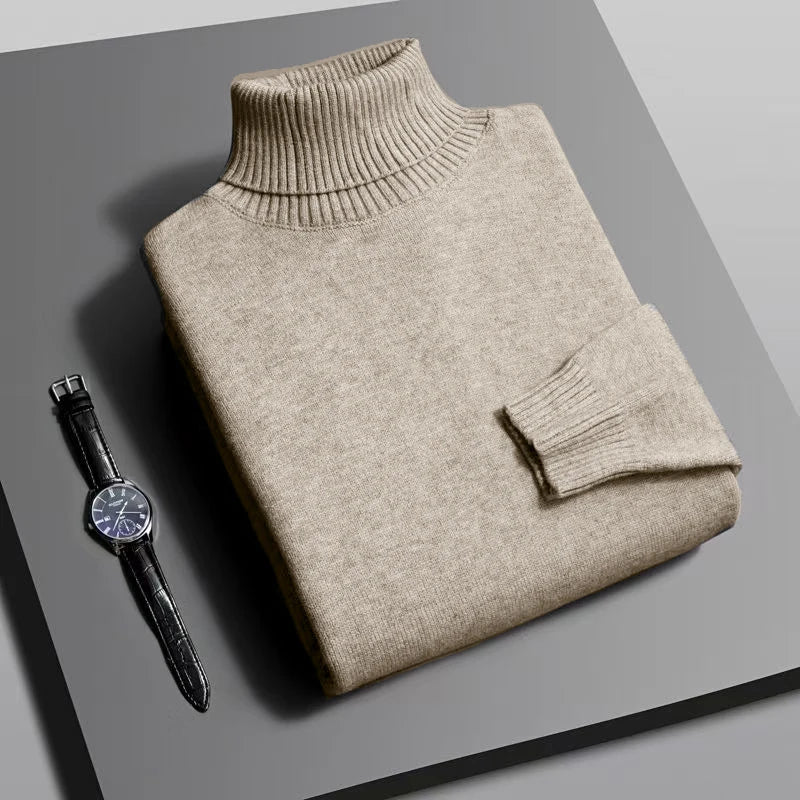Men’s Slim Fit Turtleneck Sweater