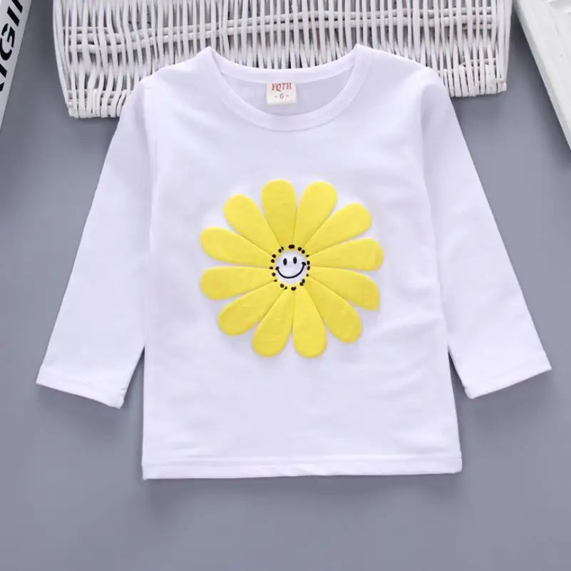 3-Piece Spring Outfit Set for Toddlers – Cotton Printed Unisex Clothing Set for Ages 4-6Y